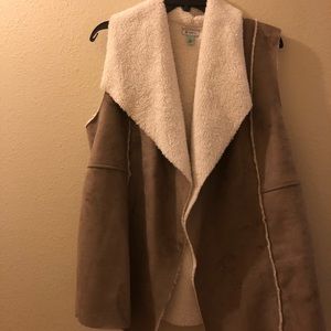 Faux Fur Lined Vest